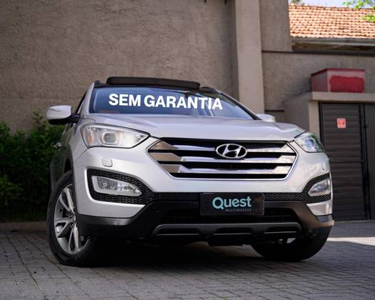 HYUNDAI SANTA FÉ 3.3 MPFI 4X4 7 LUGARES V6 270CV GASOLINA 4P AUTOMÁTICO HYUNDAI SANTA FÉ 3.3 MPFI 4X4 7 LUGARES V6 270CV GASOLINA 4P AUTOMÁTICO